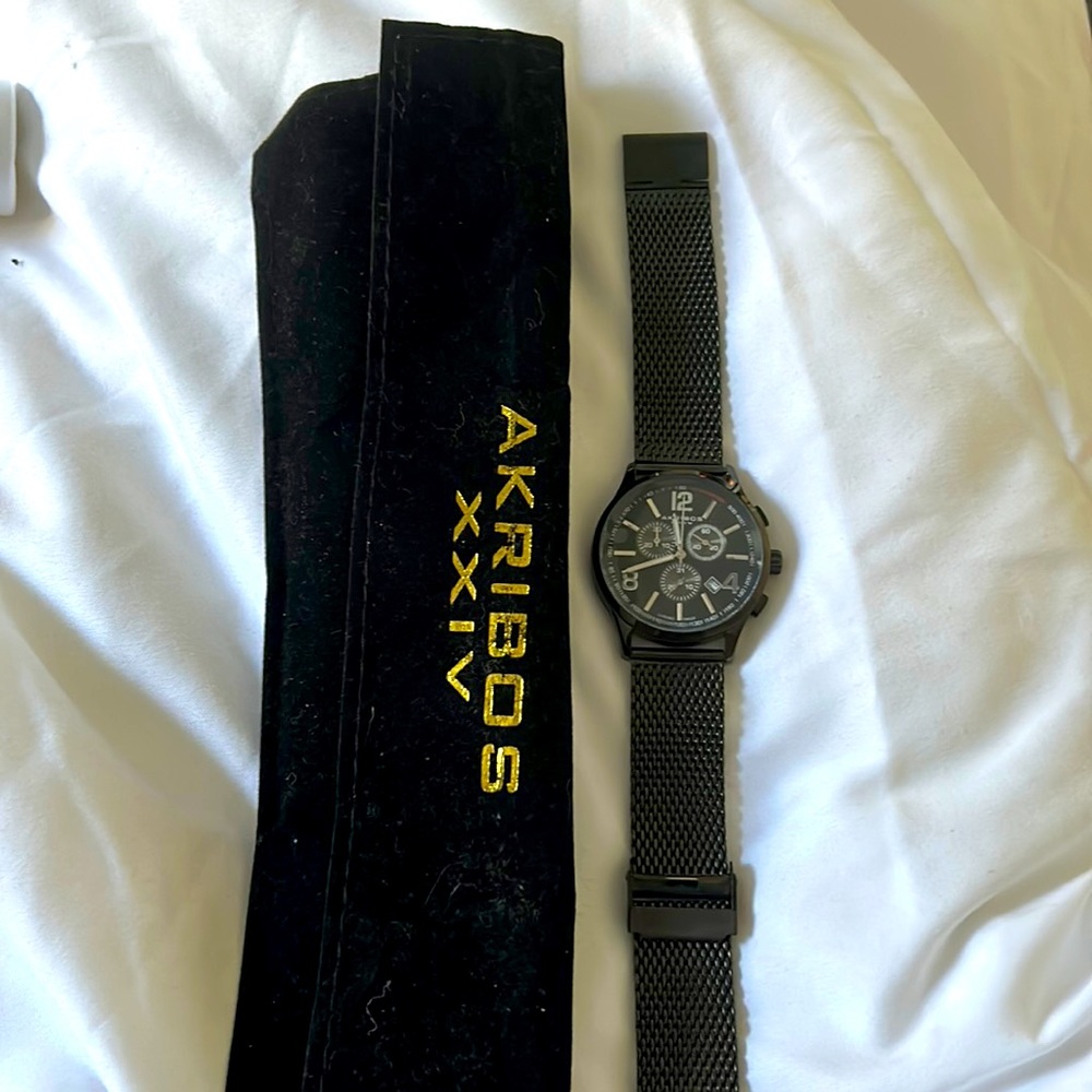 Mens akribos watch